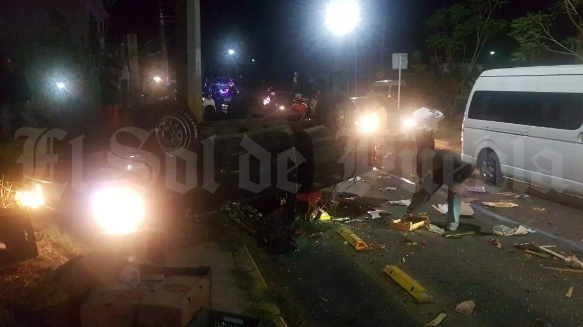 Muerto volcadura Atlixco